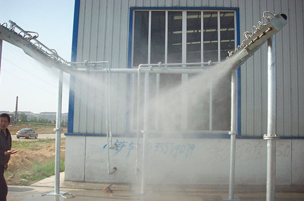 水霧墻噴灑性能參數(shù)試驗(yàn)